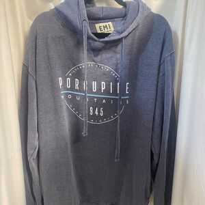 Porcupine Mountains UP Michigan Hoodie Sweatshirt Size XL